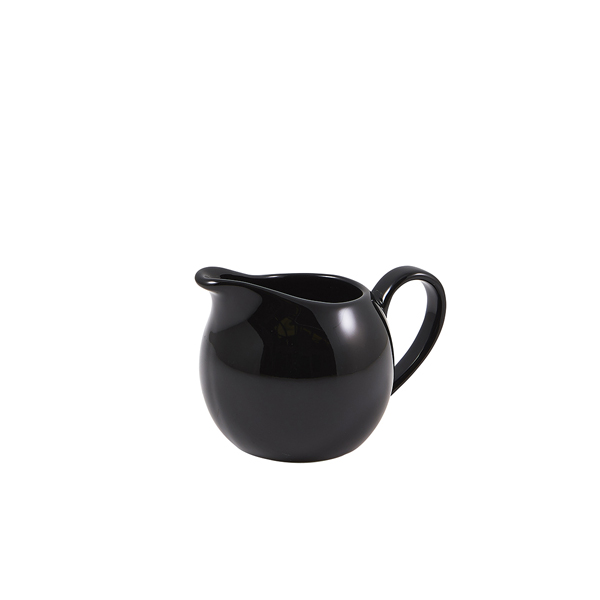 Petit pot en porcelaine noire – 140 ml (6 pcs)