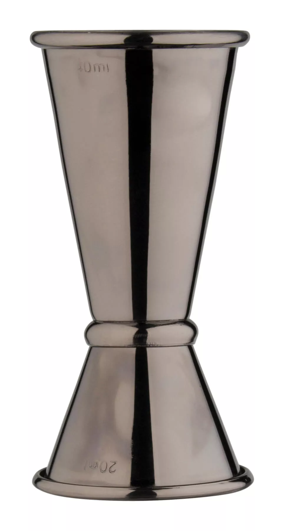 Mesure de bar/Jigger GMB - Acier inoxydable (20/40ml) Mesure de bar/Jigger GMB - Acier inoxydable (20/40ml)