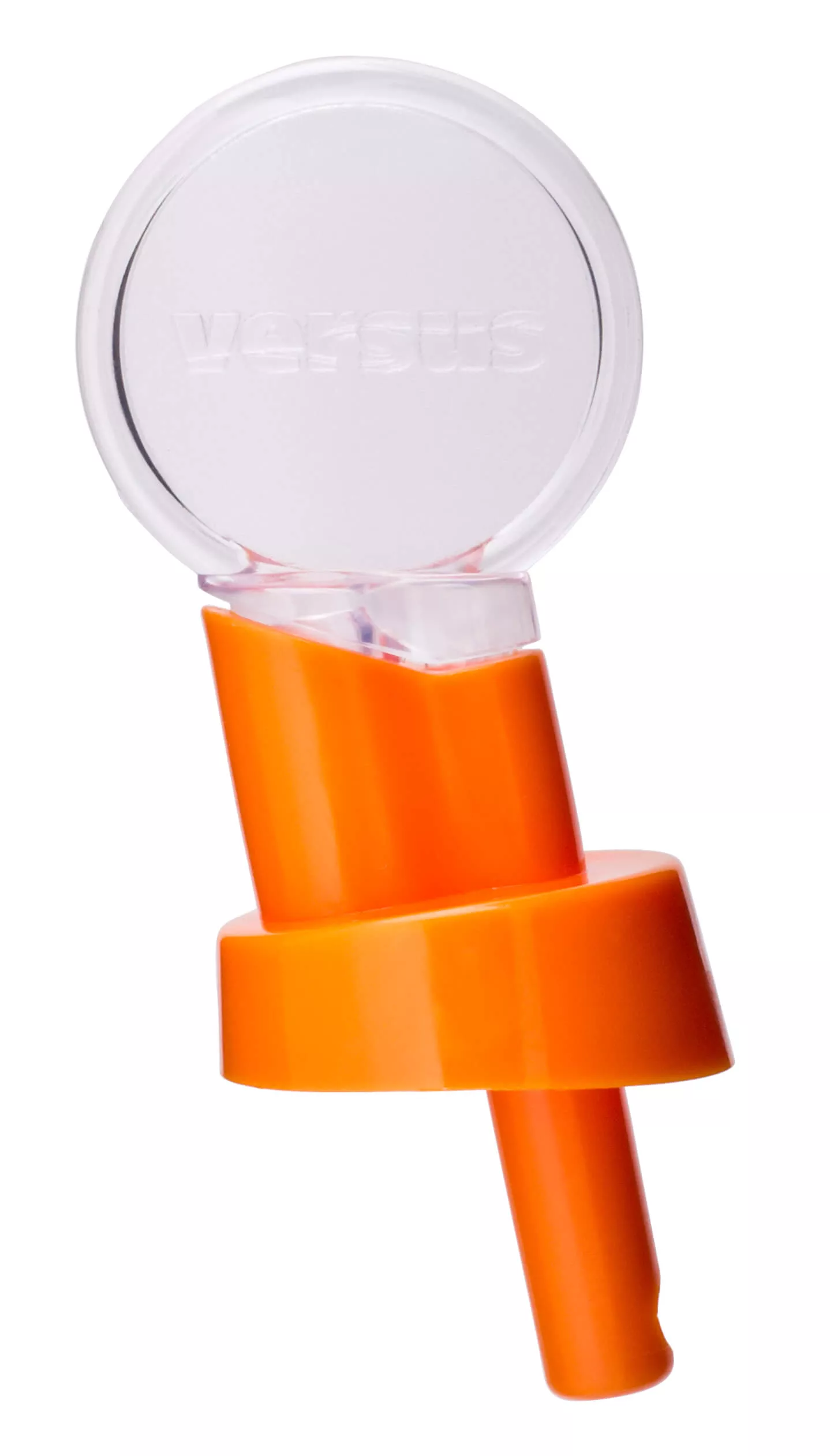 Verseur de bouteilles Versus avec bouchon anti-poussière - orange Verseur de bouteilles Versus avec bouchon anti-poussière - orange