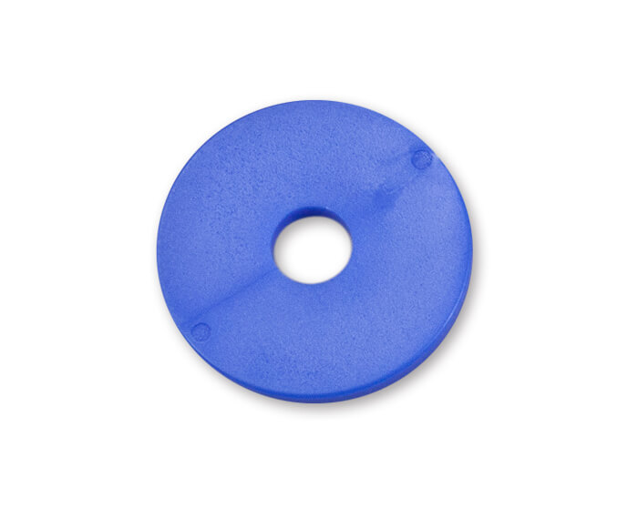 Jeton de valeur - 2,2 x 23,3mm (1000 pcs.) - bleu