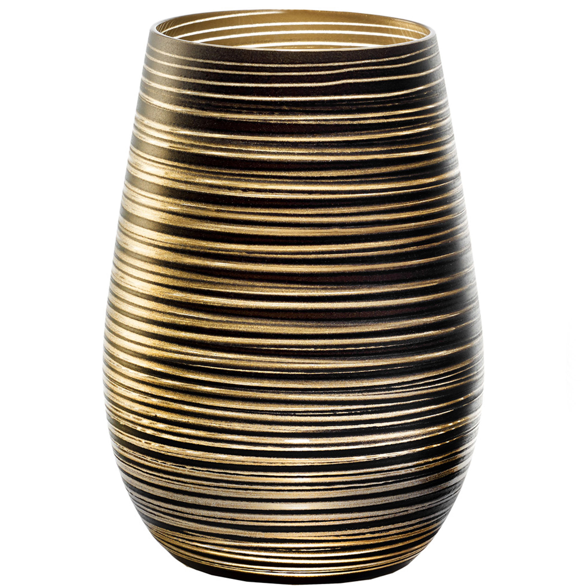 Gobelet Twister noir et or, Stölzle - 465ml (1 pce)