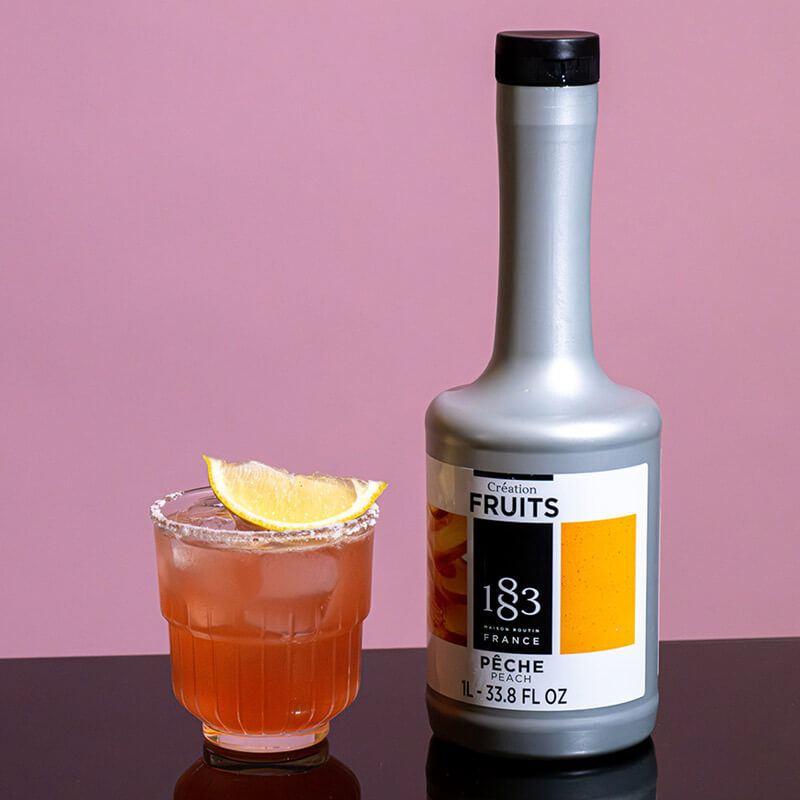 Création Fruits Pêche - Maison Routin 1883 Purée de fruits Mix (1,0 l)