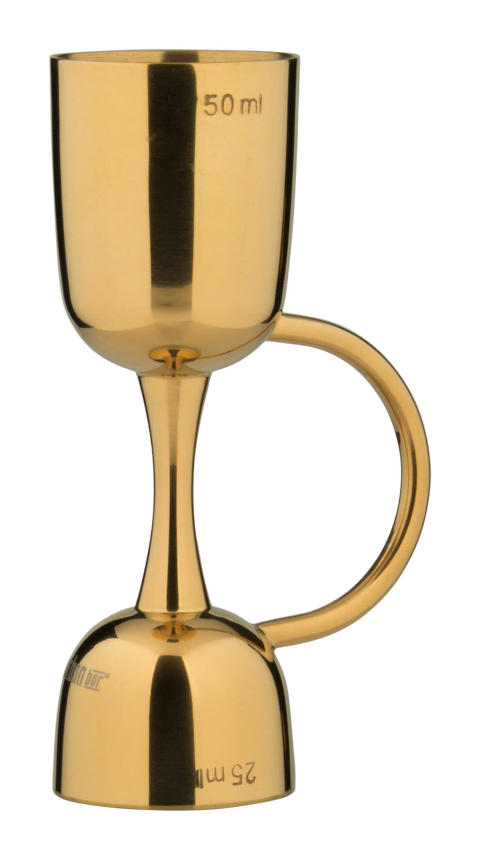 Mesure de bar/Jigger Coley - doré (25/50ml) Mesure de bar/Jigger Coley - doré (25/50ml)