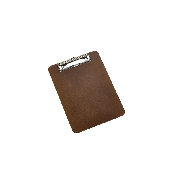 Porte-bloc DIN A5, bois - marron