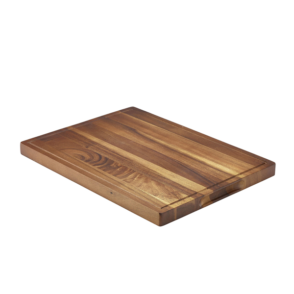 Planche en bois / planche de service en bois d'acacia - 40x30x2,5cm