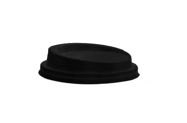 0,2l Couvercle de gobelet à café noir, Eco - 1000 pcs. 0,2l Couvercle de gobelet à café noir, Eco - 1000 pcs.