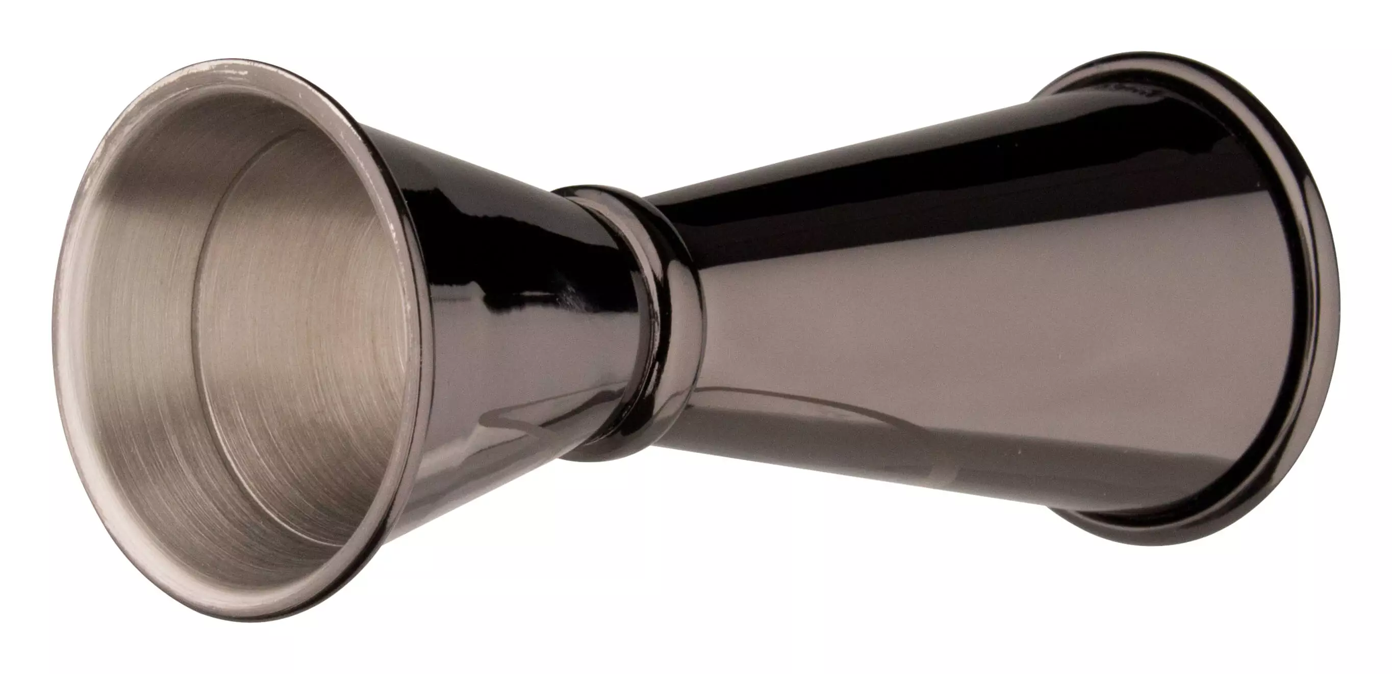 Double mesure de bar, poli - gunmetal black (25/50ml) Double mesure de bar, poli - gunmetal black (25/50ml)
