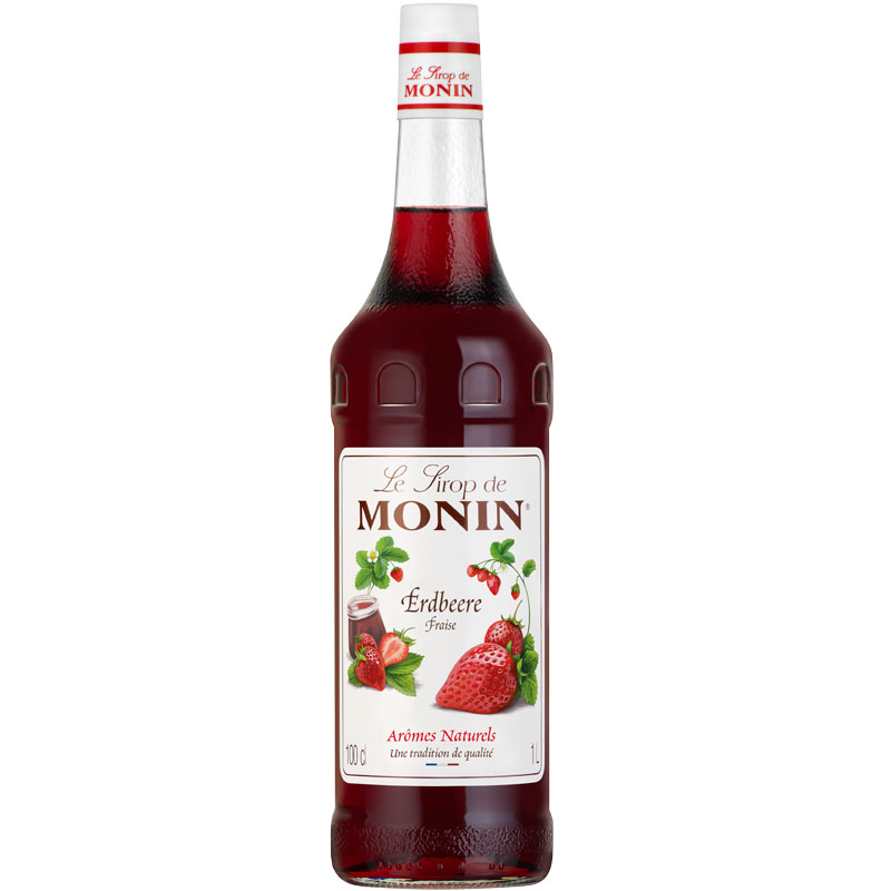 Fraise - Sirop Monin (1,0l) Fraise - Sirop Monin (1,0l)