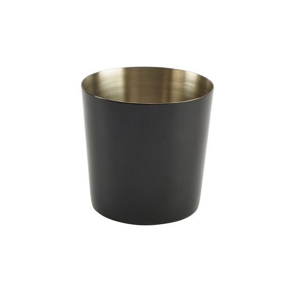 Gobelets en acier inoxydable / gobelets à snack noirs - 8,5 x 8,5 cm/420 ml (12 pièces) Gobelets en acier inoxydable / gobelets à snack noirs - 8,5 x 8,5 cm/420 ml (12 pièces)