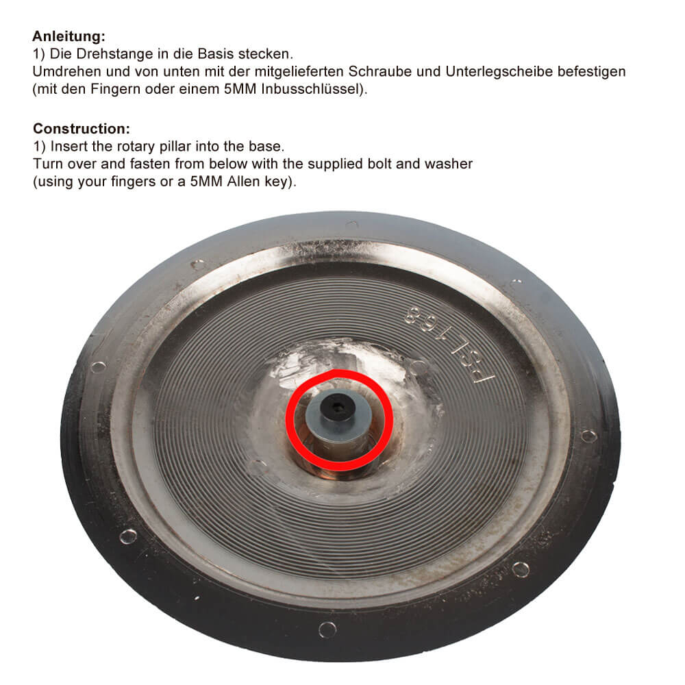 Porte-bouteille rotatif pour 6 bouteilles (0,7l-1,0l) Porte-bouteille rotatif pour 6 bouteilles (0,7l-1,0l)