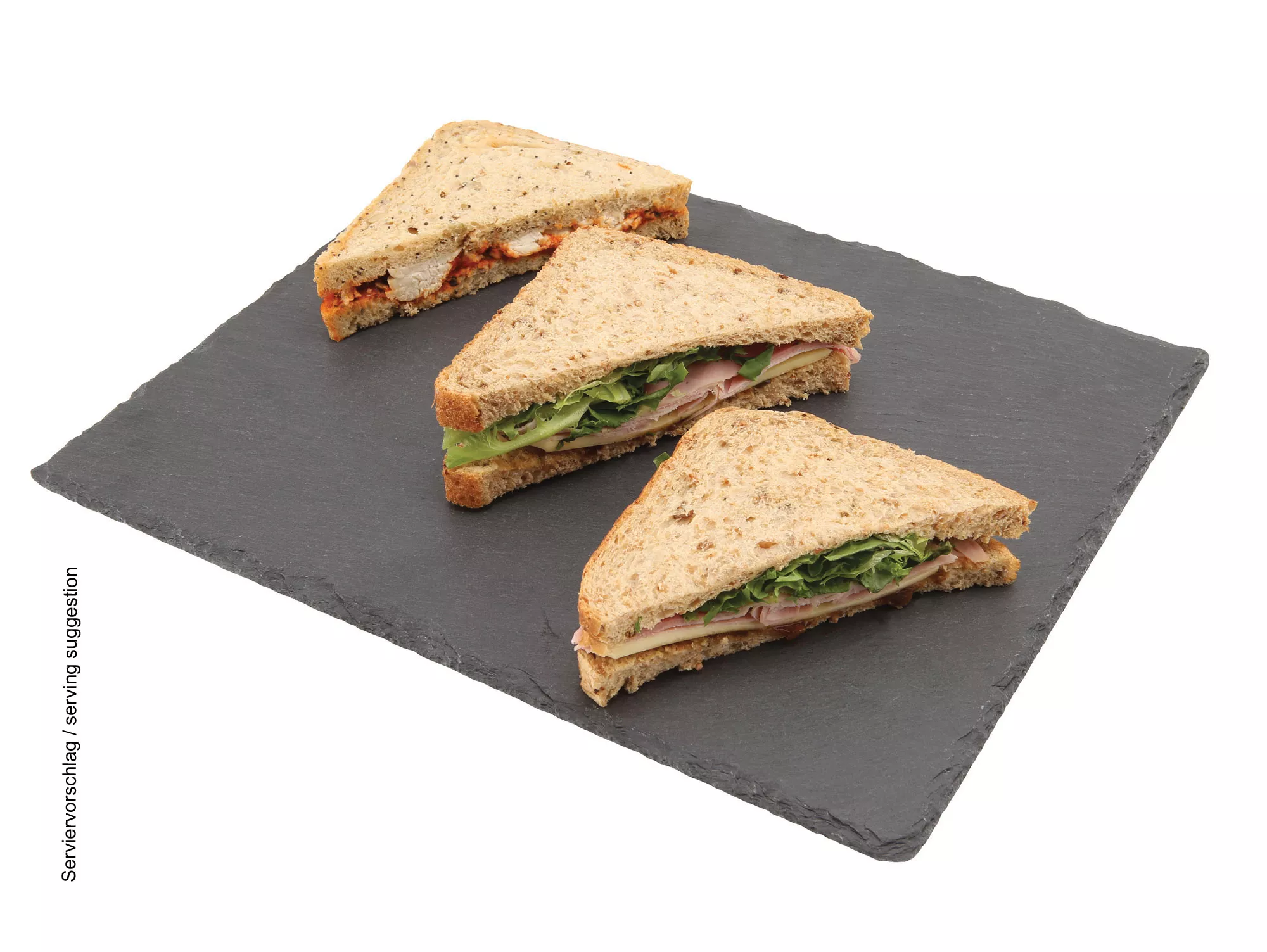 Plateau de service ardoise carré - différentes tailles