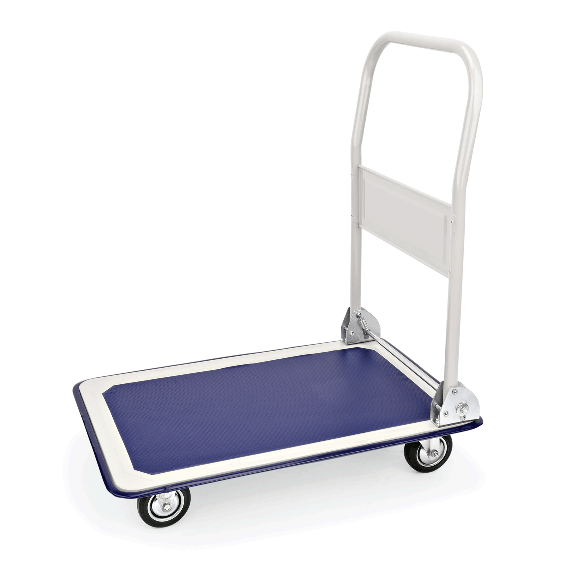 Chariot à plateaux en acier inoxydable, polypropylène - 74 x 48 x 84 cm Chariot à plateaux en acier inoxydable, polypropylène - 74 x 48 x 84 cm