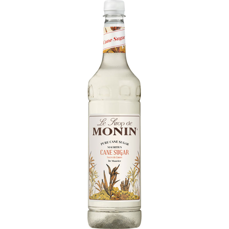Sucre de canne - Sirop Monin, bouteille PET (1,0l) Sucre de canne - Sirop Monin, bouteille PET (1,0l)