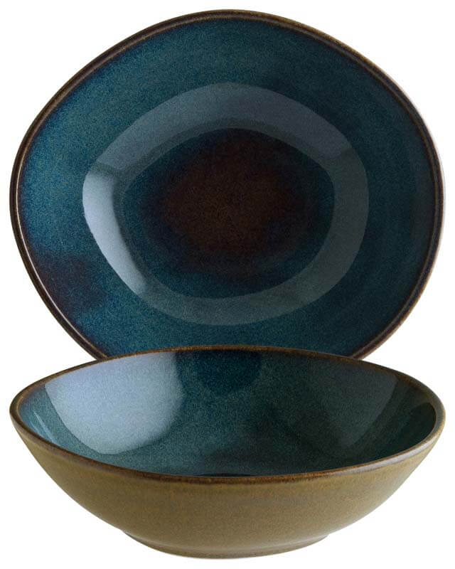 Bonna Sphere Ocean Vago petit bol 18cm bleu - 12 pièces Bonna Sphere Ocean Vago petit bol 18cm bleu - 12 pièces