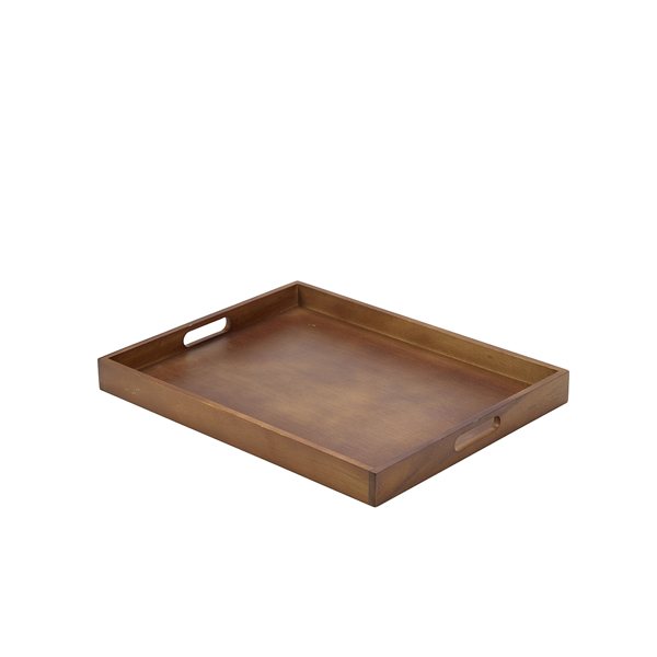 Plateau de service, bois d'acacia - 49 x 38,5 x 4,5 cm Plateau de service, bois d'acacia - 49 x 38,5 x 4,5 cm