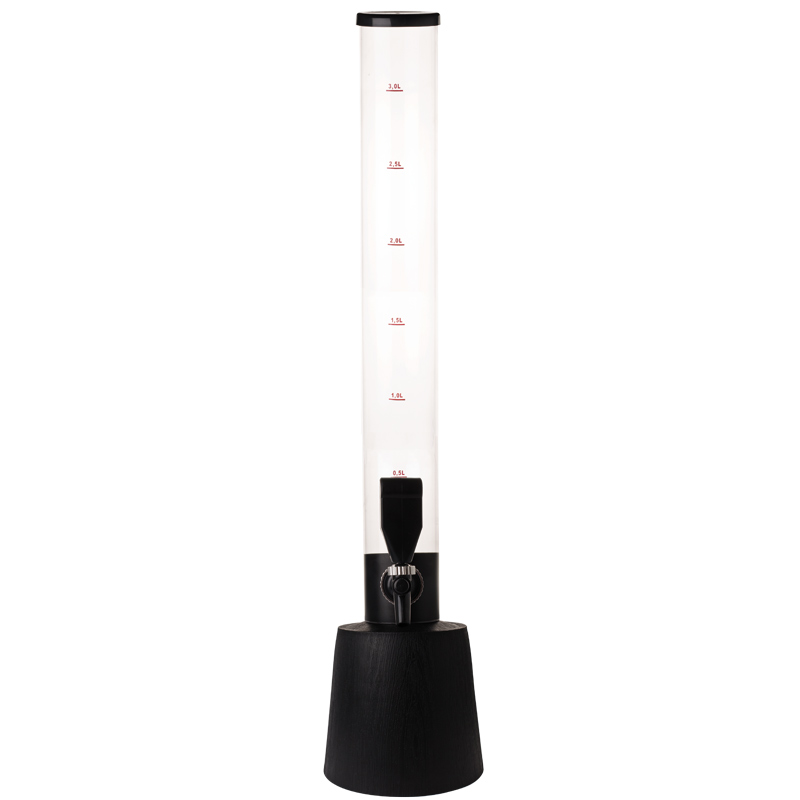 Colonne à boissons / tour à bière / colonne à bière avec robinet - 3 litres (1 pièce) Colonne à boissons / tour à bière / colonne à bière avec robinet - 3 litres (1 pièce)