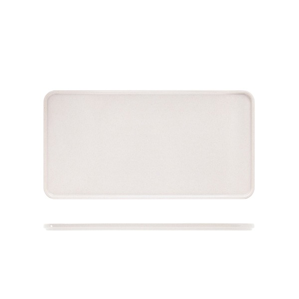 Couvercle pour boîte à bento Tokyo, mélamine, 34,8 x 18 cm - blanc (6 pièces)