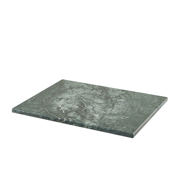 Plateau de service en marbre vert - 32 x 26 cm (GN 1/2)