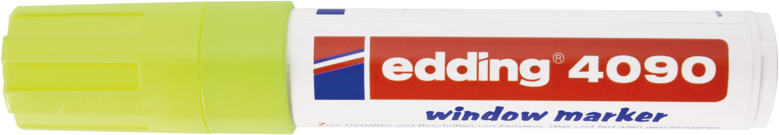 Edding 4090 Window Marker, craie liquide - jaune fluo