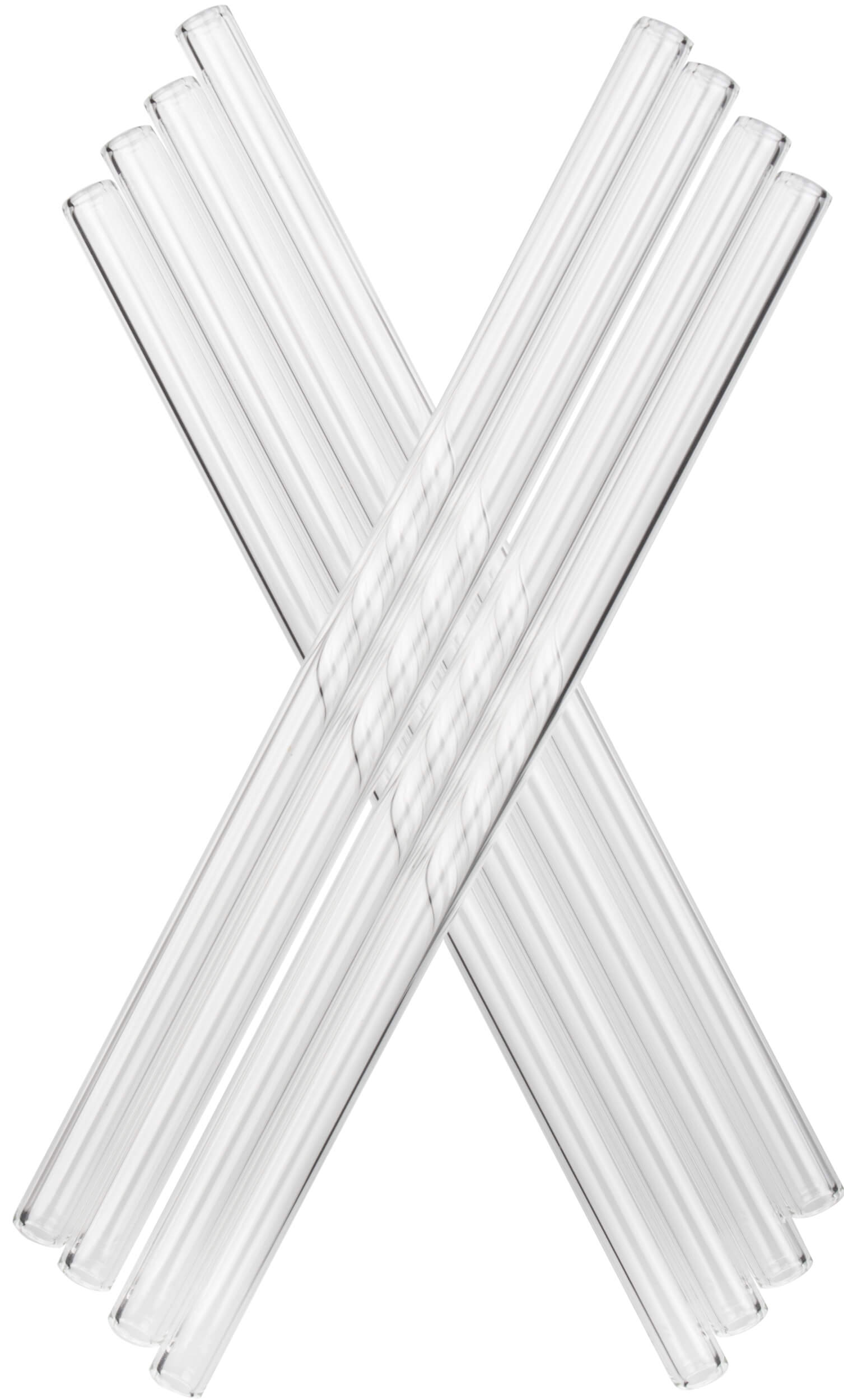 Pailles en verre Stölzle Lausitz - 9x200mm (50 pcs.)