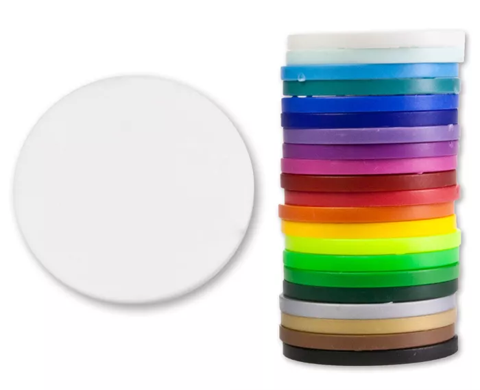 Jetons de valeur 2,5 x 30mm - différentes couleurs (1000 pcs.) Jetons de valeur 2,5 x 30mm - différentes couleurs (1000 pcs.)