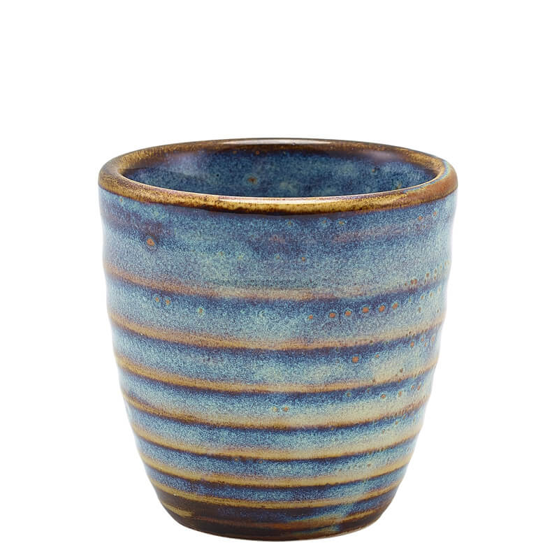 Gobelet à trempette Terra Aqua Blue – 85 ml (12 pcs)