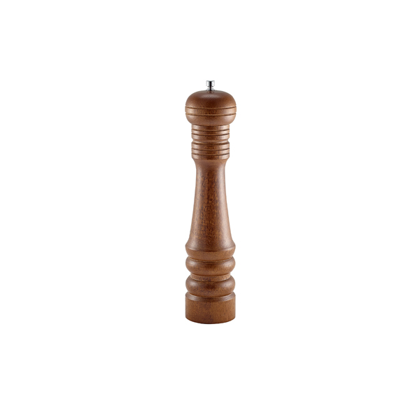 Moulin à poivre lourd en bois - 32 cm