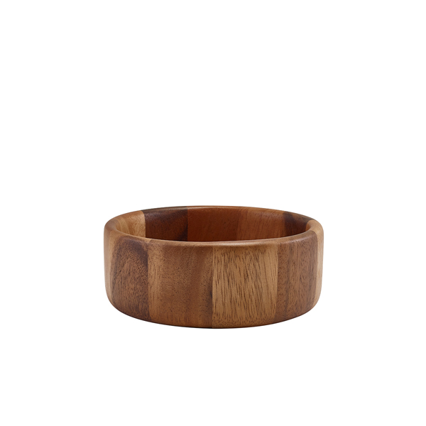 Coupe à côtés droits, bois d'acacia - 16x6 cm Coupe à côtés droits, bois d'acacia - 16x6 cm