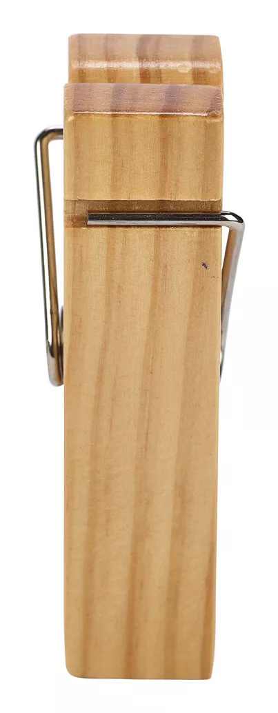 Porte-cartes pince en bois - 10x4,5x2,5cm Porte-cartes pince en bois - 10x4,5x2,5cm