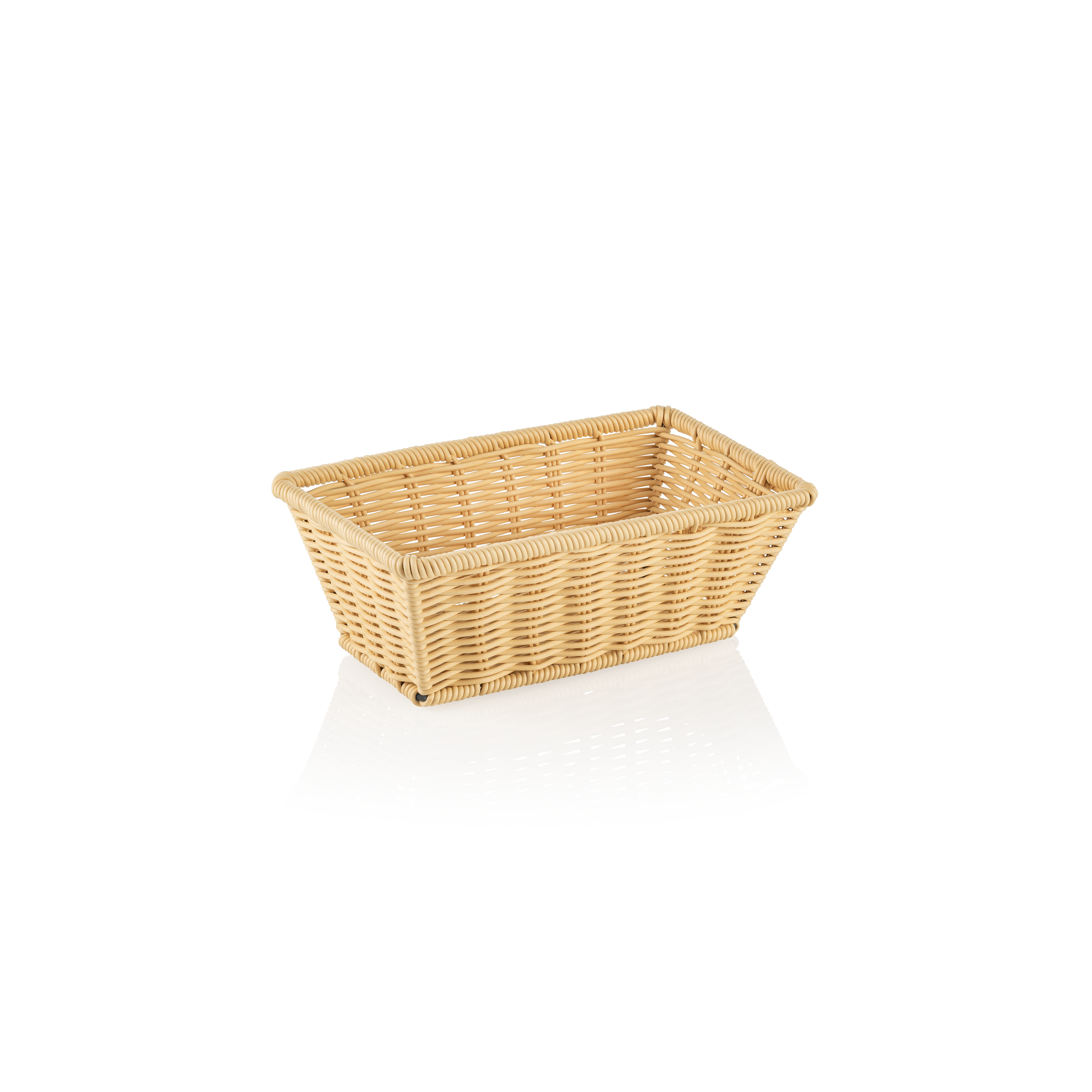 Panier en polypropylène, 26,5 x 16 x 10 cm (GN 1/4) - beige clair