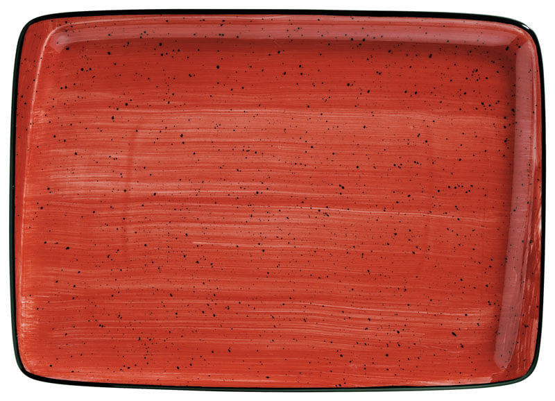 Bonna Aura Passion Moove Plateau 23x16cm rouge - 12 pièces