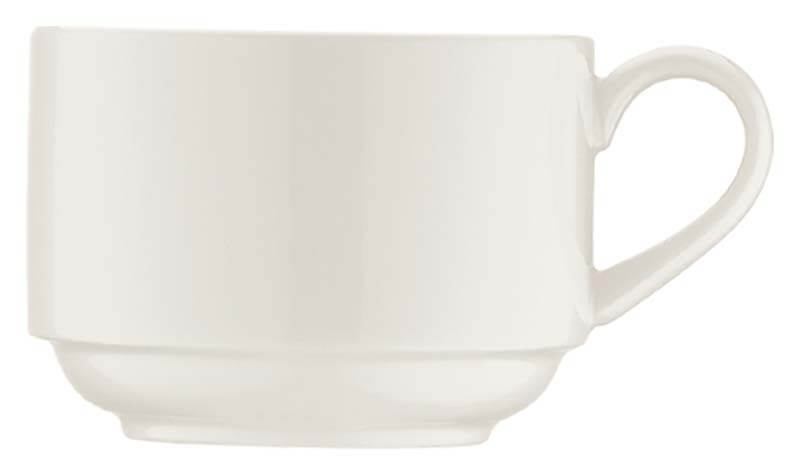 Bonna Banquet Cream Tasse supérieure empilable 21cl crème - 6 pièces Bonna Banquet Cream Tasse supérieure empilable 21cl crème - 6 pièces