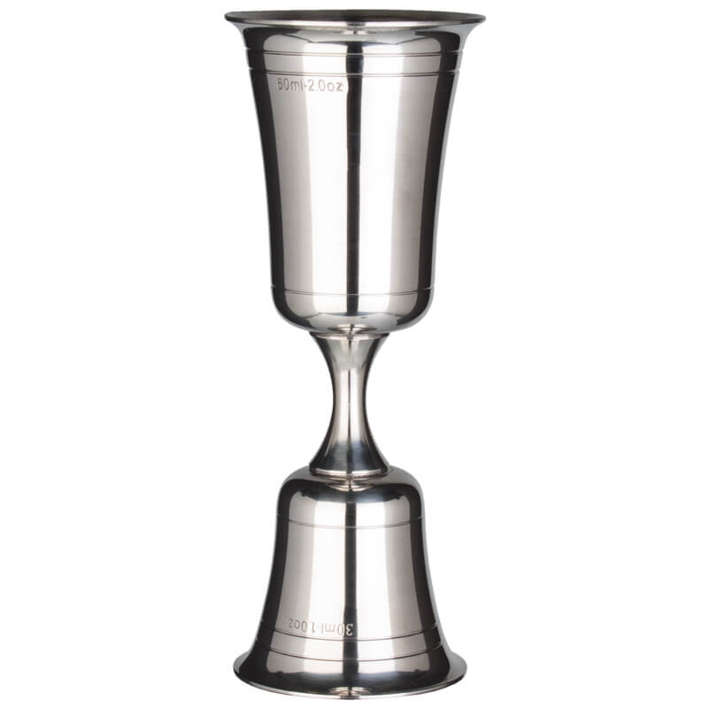 Double mesure de bar - Acier inoxydable (30/60ml)