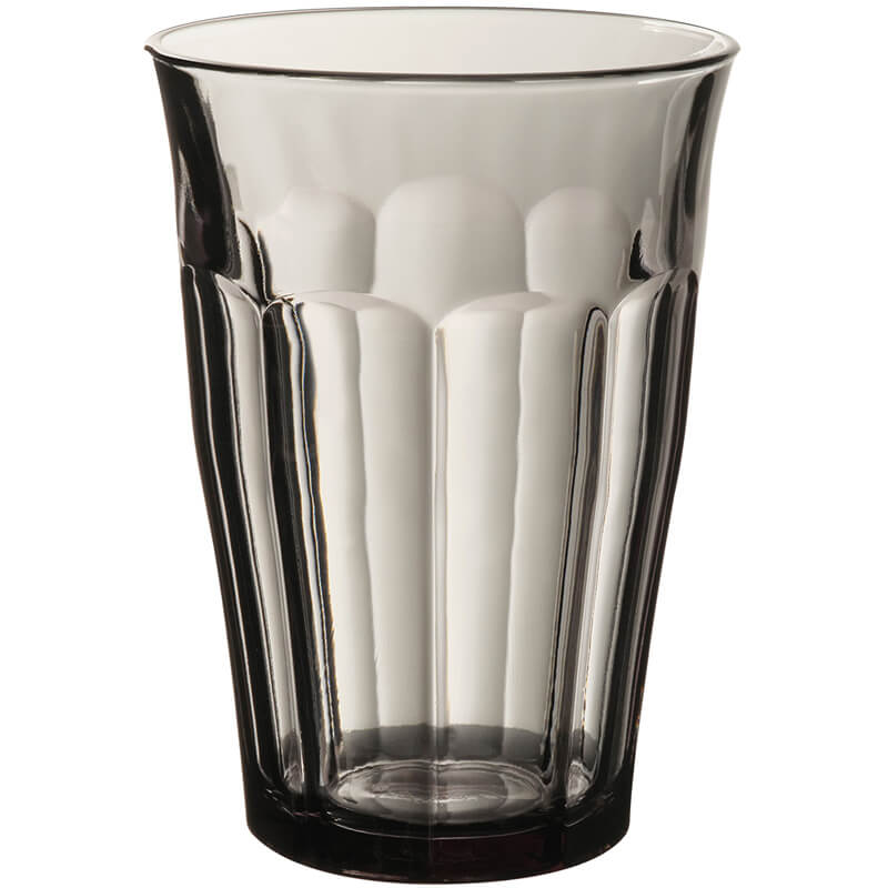 Verre à bec Picardie gris, Duralex - 360 ml (6 pcs) Verre à bec Picardie gris, Duralex - 360 ml (6 pcs)