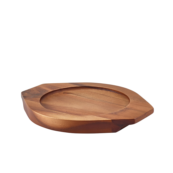 Sous-plats pour mini-poêle, bois d'acacia (6 pièces) Sous-plats pour mini-poêle, bois d'acacia (6 pièces)