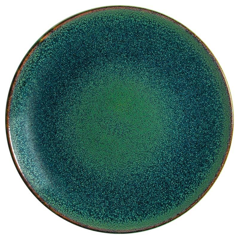 Bonna Ore Mar Assiette Gourmet plate 17cm vert - 12 pièces Bonna Ore Mar Assiette Gourmet plate 17cm vert - 12 pièces