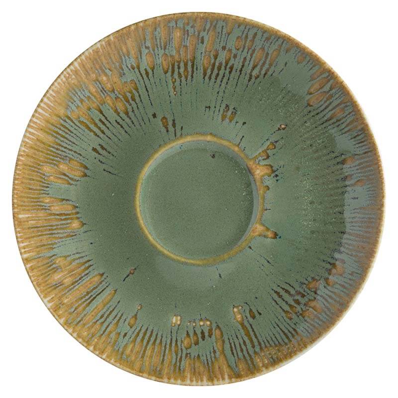 Bonna Snell Sage Rita Soucoupe 12cm vert - 6 pièces Bonna Snell Sage Rita Soucoupe 12cm vert - 6 pièces