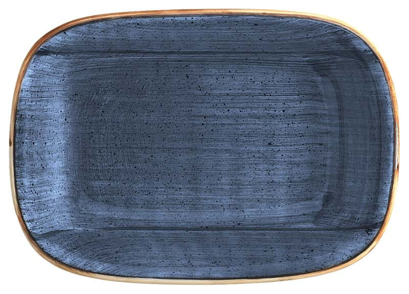 Bonna Aura Dusk Gourmet plat rectangulaire 17x11,5cm bleu - 12 pièces Bonna Aura Dusk Gourmet plat rectangulaire 17x11,5cm bleu - 12 pièces