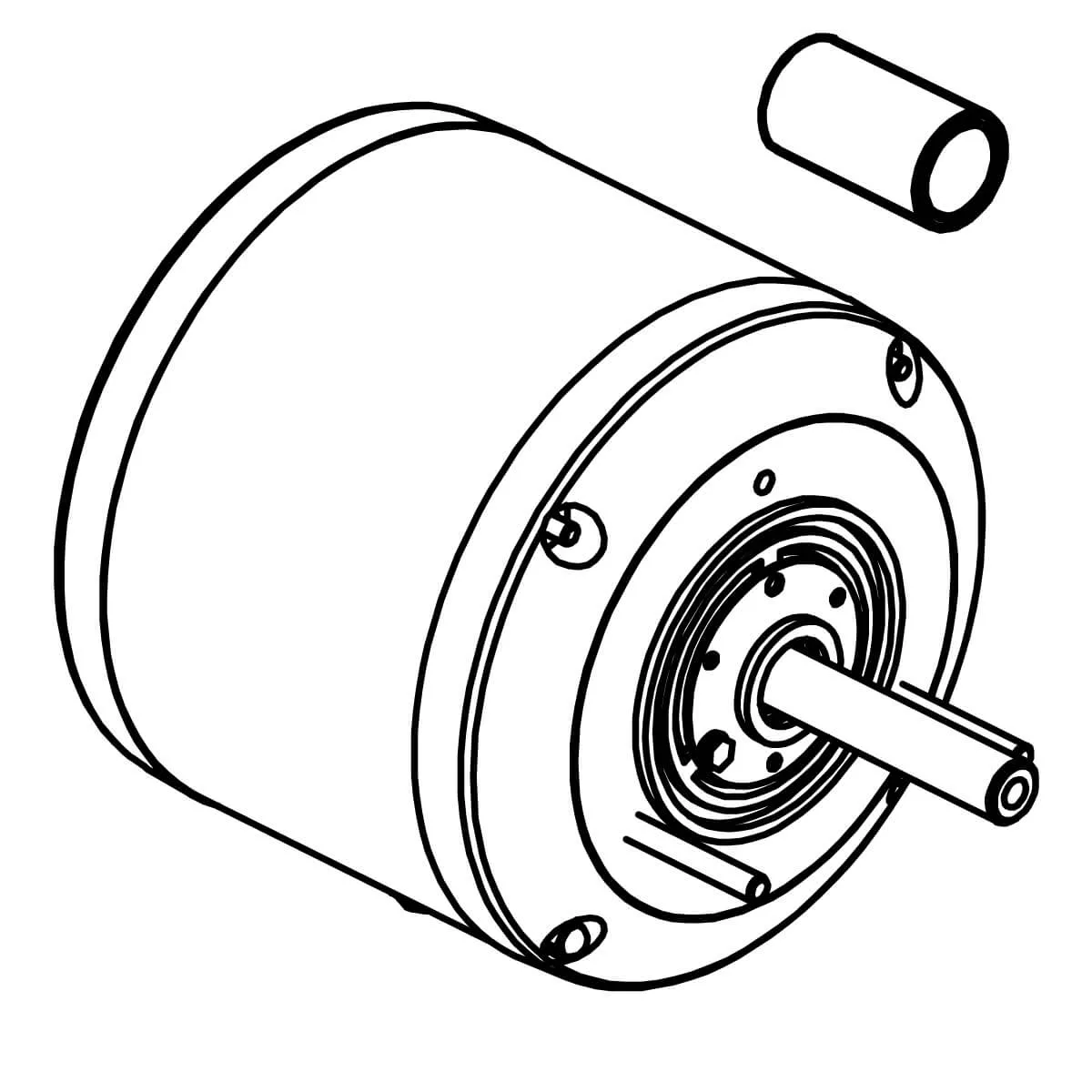09300 - Santos #9 - Moteur complet 220-240V 09300 - Santos #9 - Moteur complet 220-240V