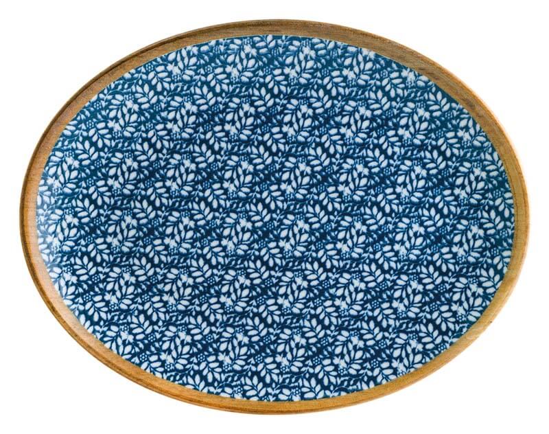 Bonna Lupin Moove plat ovale 25x19cm bleu - 12 pièces Bonna Lupin Moove plat ovale 25x19cm bleu - 12 pièces