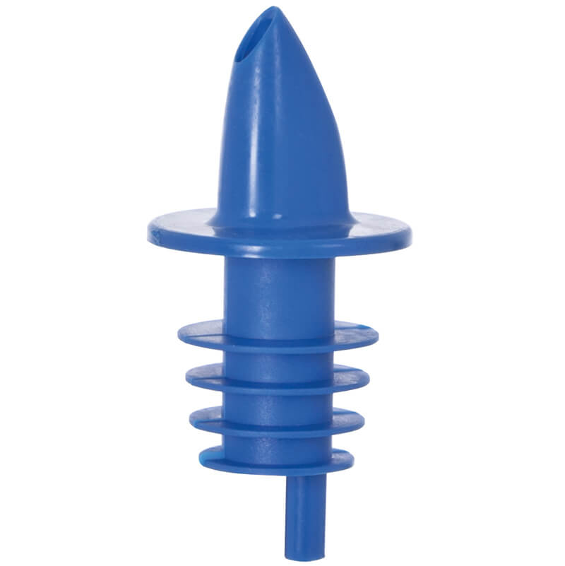 Verseur de bouteilles, plastique, lent - bleu Verseur de bouteilles, plastique, lent - bleu