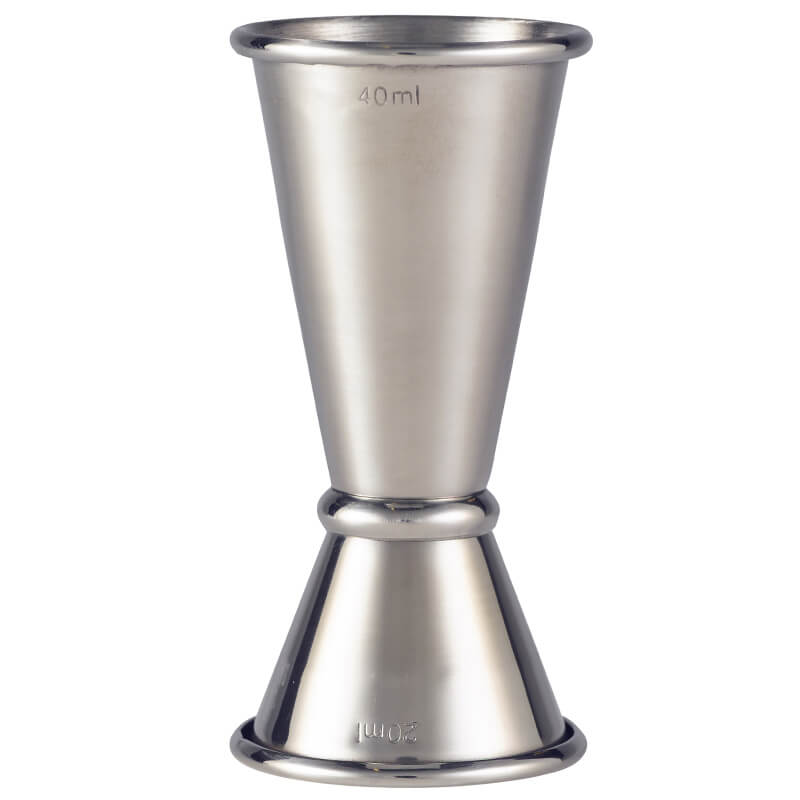 Mesure de bar / doseur - acier inoxydable (20/40 ml) Mesure de bar / doseur - acier inoxydable (20/40 ml)