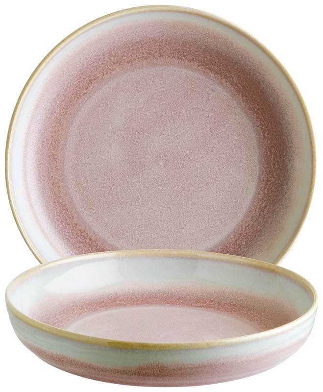 Bonna Pott Bowl Pink 25cm rose - 6 pièces Bonna Pott Bowl Pink 25cm rose - 6 pièces
