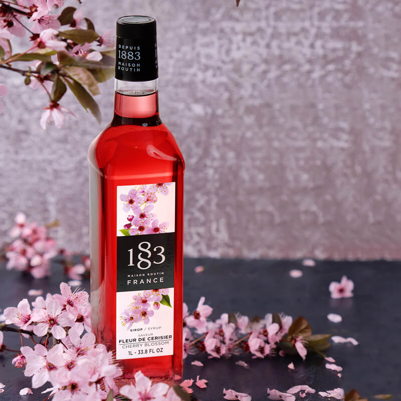 Sirop Fleur de cerisier - Maison Routin 1883 (1,0 l) Sirop Fleur de cerisier - Maison Routin 1883 (1,0 l)