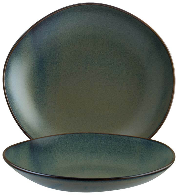 Bonna Gloire Vago Assiette creuse 26cm marron - 6 pièces Bonna Gloire Vago Assiette creuse 26cm marron - 6 pièces