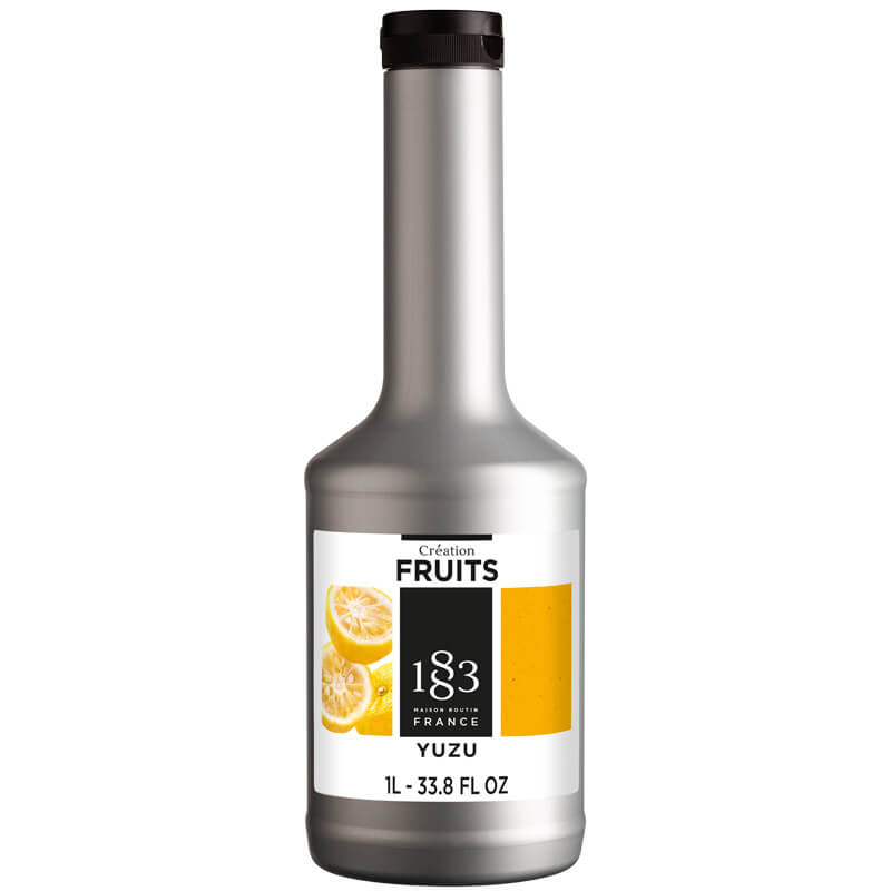 Création Fruits Yuzu - Maison Routin 1883 Mélange de purées de fruits (1,0 l)