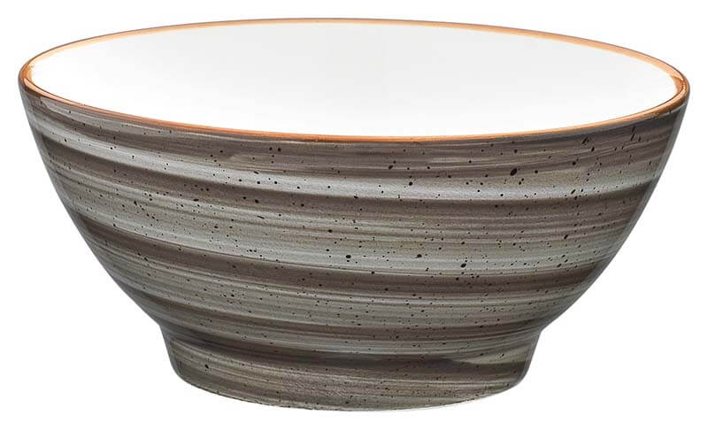 Bonna Aura Space Rita bol de soupe 14cm, 45cl gris - 12 pièces Bonna Aura Space Rita bol de soupe 14cm, 45cl gris - 12 pièces