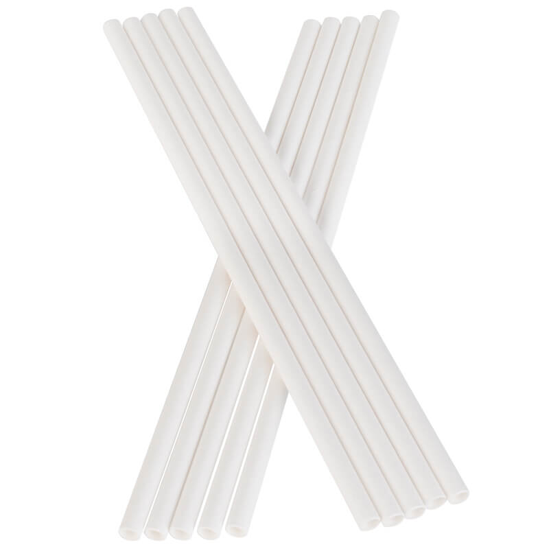 Pailles, papier (6x200mm), Prime Bar - blanc (100 pcs) Pailles, papier (6x200mm), Prime Bar - blanc (100 pcs)