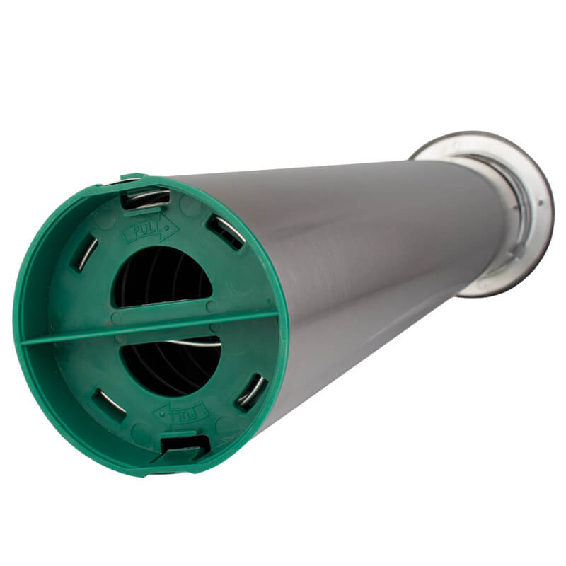 Distributeur de gobelets en acier inoxydable, horizontal - petit (gobelets de 56 à 81 mm)