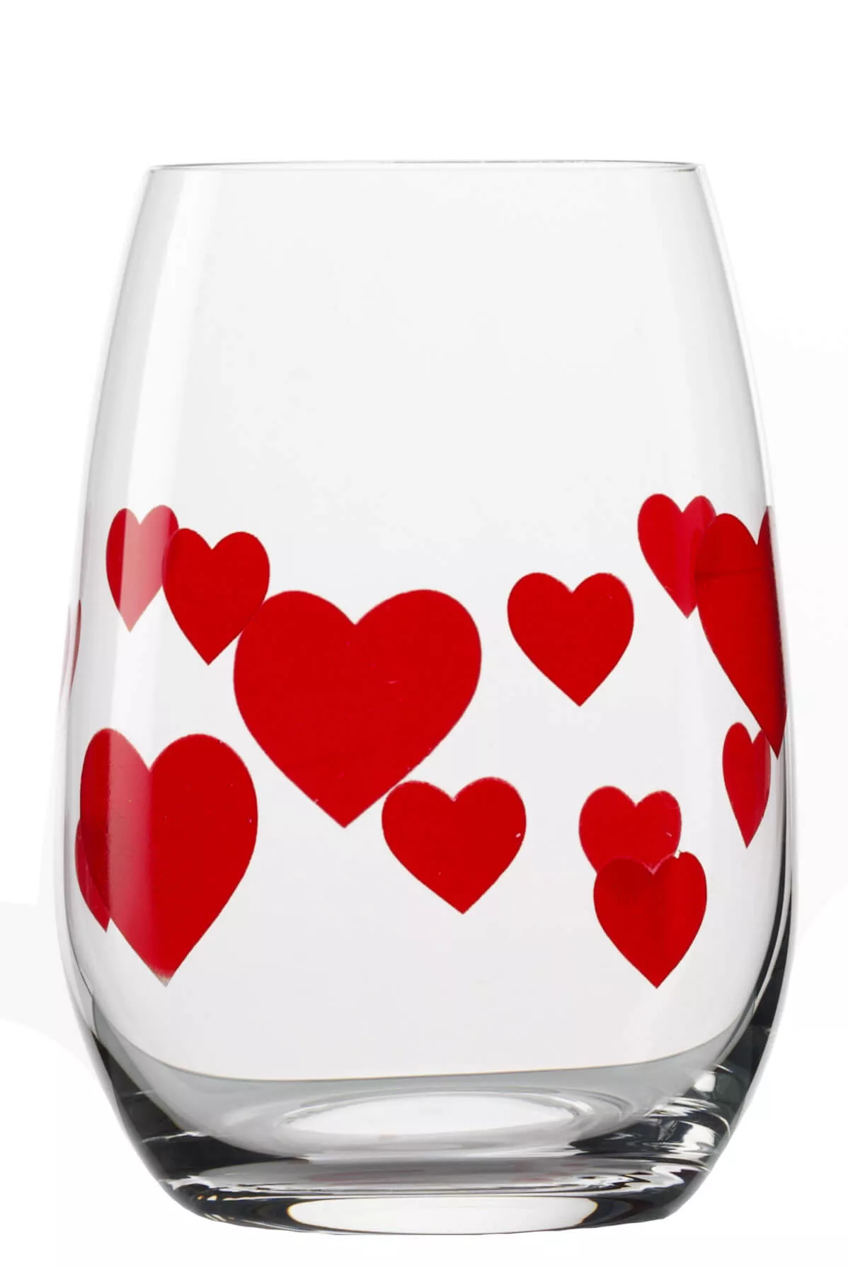 Verre à boire rouge L'Amour, Stölzle - 335ml